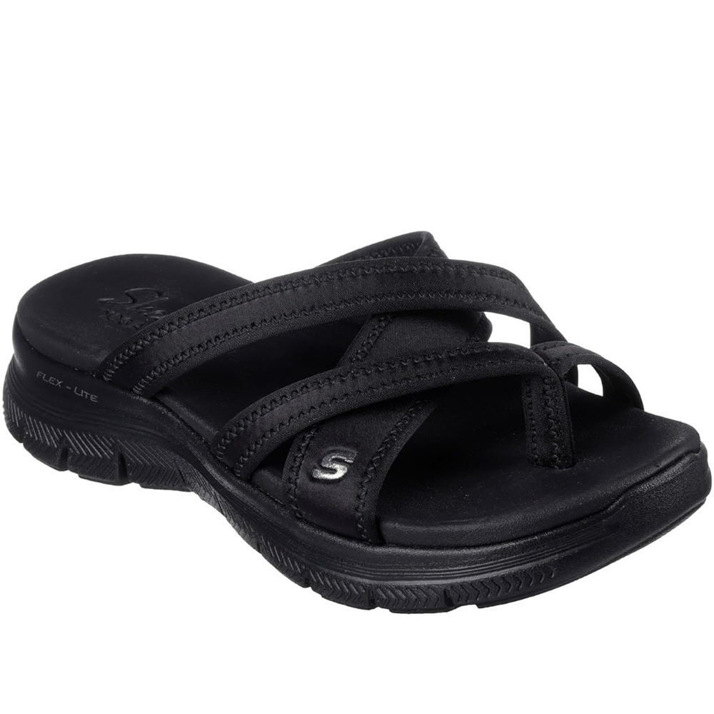 Skechers Flex Appeal Women's Strappy Slide Sandals